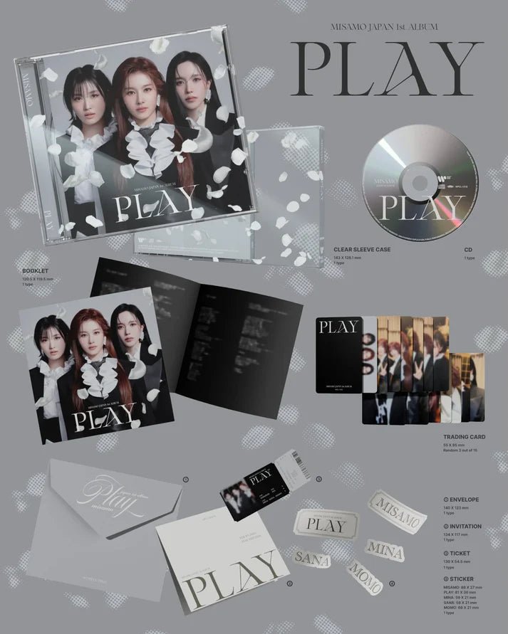 MISAMO Twice Play Limited B Japanese Album – album 4943674422104 ( / / ) | HobiEgo