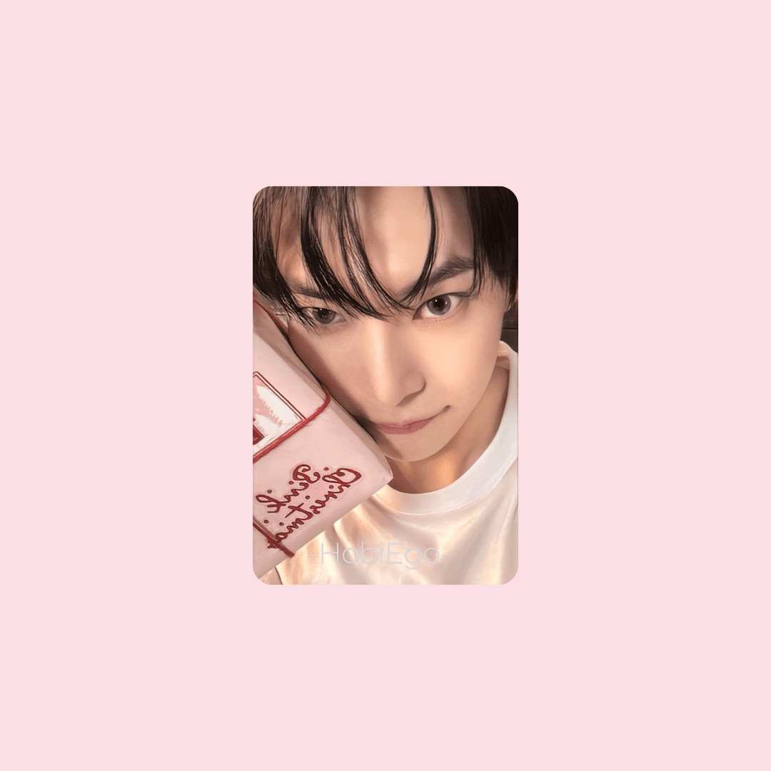 NCT 127 2024 Pink Christmas Photocards – Photocards (Doyoung 2 / / ) | HobiEgo