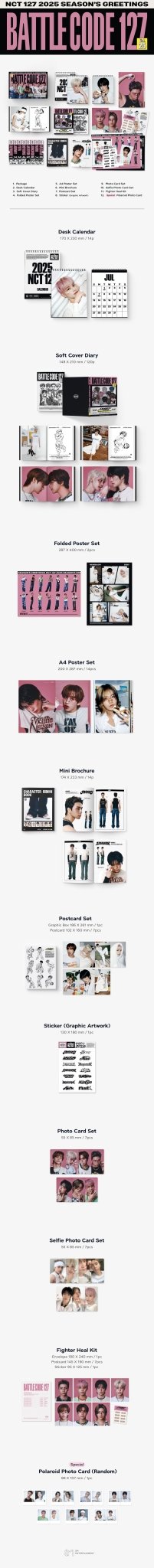 NCT 127 2025 Season's Greetings – Season's Greetings ( / / ) | HobiEgo