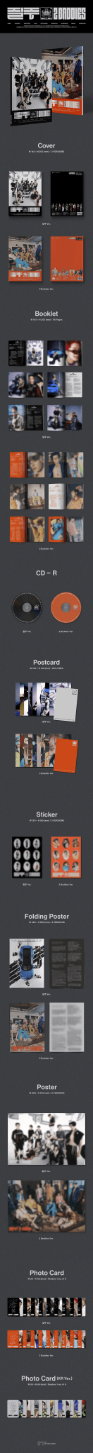NCT 127 4th Album 질주 (2 Baddies) – album (Faster (BLACK) / / ) | HobiEgo