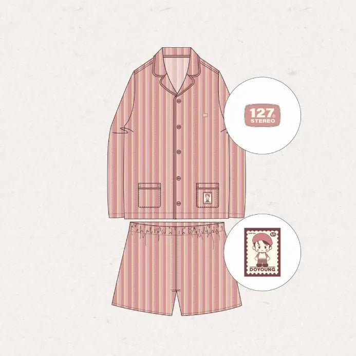 NCT 127 'Be There For Me' Pyjama Collection Size M – Clothing (Doyoung / / ) | HobiEgo