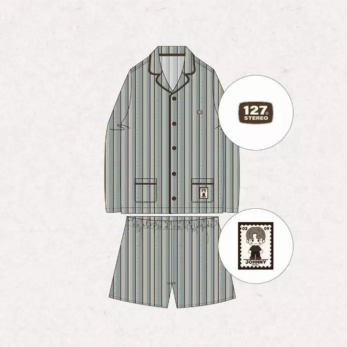 NCT 127 'Be There For Me' Pyjama Collection Size M – Clothing (Johnny / / ) | HobiEgo