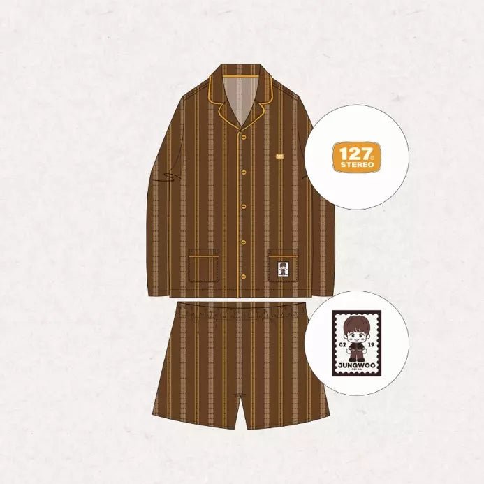 NCT 127 'Be There For Me' Pyjama Collection Size M – Clothing (Jungwoo / / ) | HobiEgo