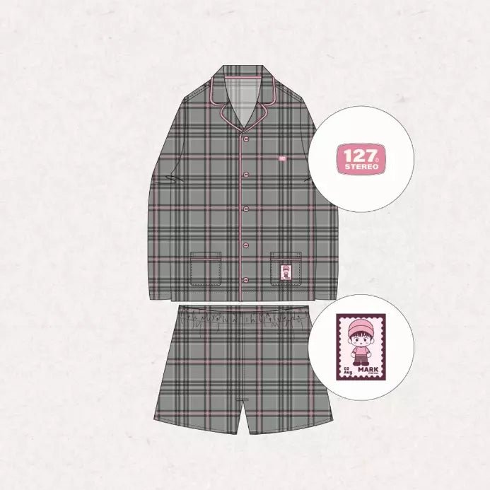 NCT 127 'Be There For Me' Pyjama Collection Size M – Clothing (Mark / / ) | HobiEgo