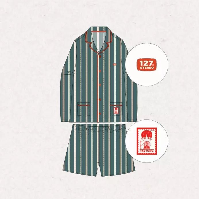 NCT 127 'Be There For Me' Pyjama Collection Size M – Clothing (Taeyong / / ) | HobiEgo
