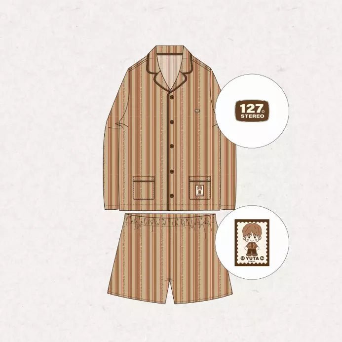 NCT 127 'Be There For Me' Pyjama Collection Size M – Clothing (Yuta / / ) | HobiEgo