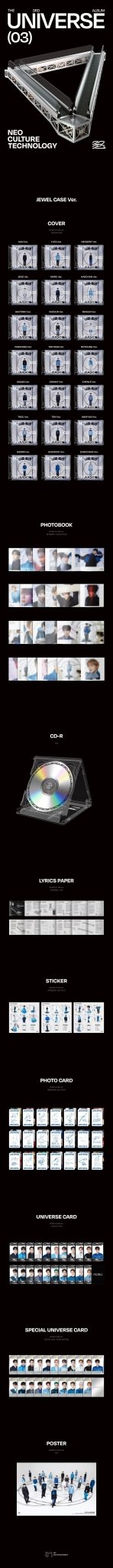 NCT 3rd Album Universe (Jewel Case Version) – album (Taeyong / / ) | HobiEgo