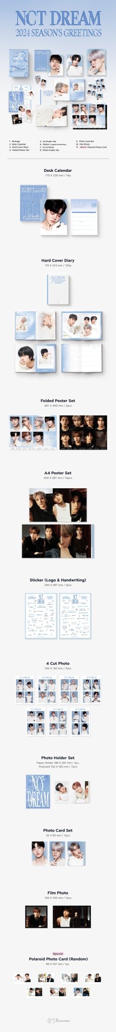 NCT DREAM 2024 Season's Greetings – Season's Greetings ( / / ) | HobiEgo