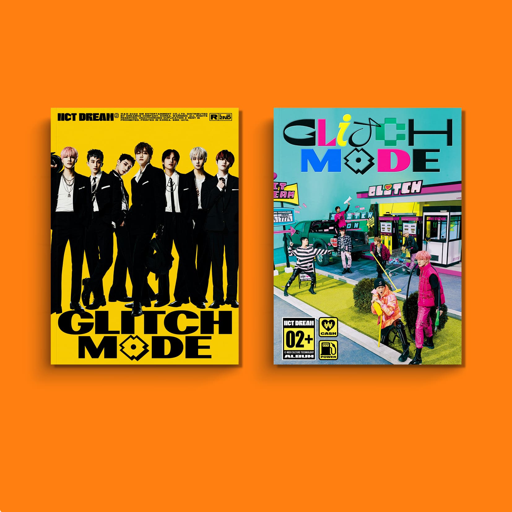 NCT DREAM 2nd Album Glitch Mode – album (Scratch (YELLOW) / / ) | HobiEgo