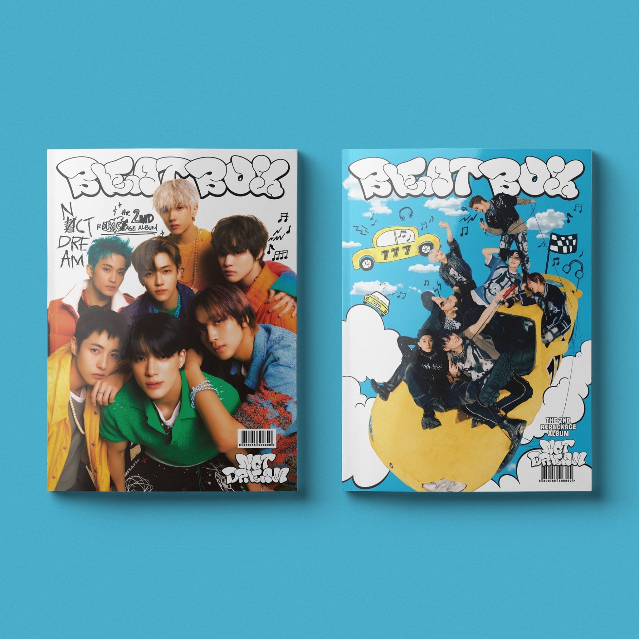 NCT DREAM 2nd Album Repackage Beatbox Photobook Version – Photo Book (New School (WHITE) / / ) | HobiEgo