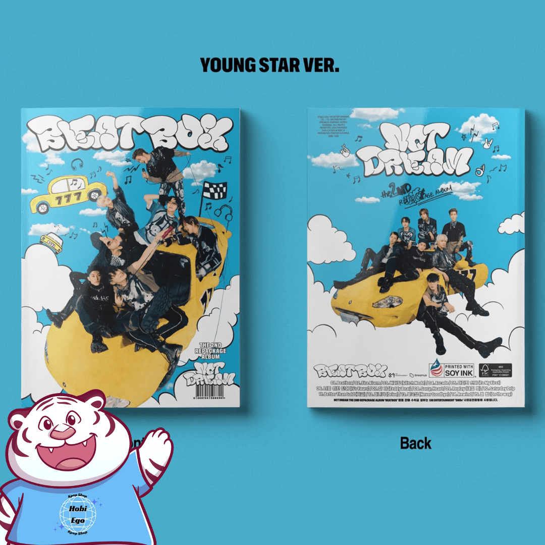 NCT DREAM 2nd Album Repackage Beatbox Photobook Version – Photo Book (Young Star (BLUE) / / ) | HobiEgo