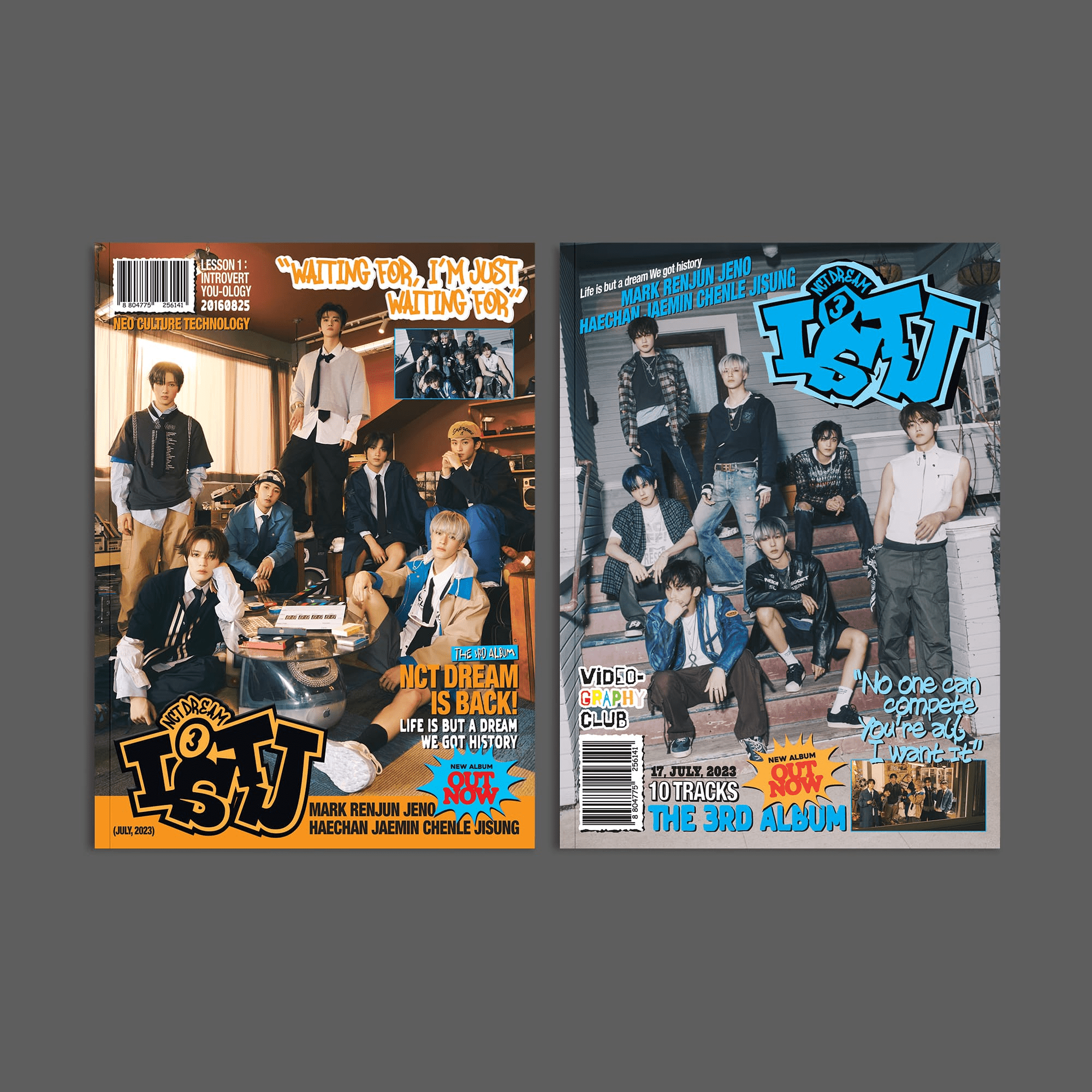 NCT DREAM 3rd Album ISTJ (Photobook Version) – Photo Book (Extrovert Version (Blue) / / ) | HobiEgo