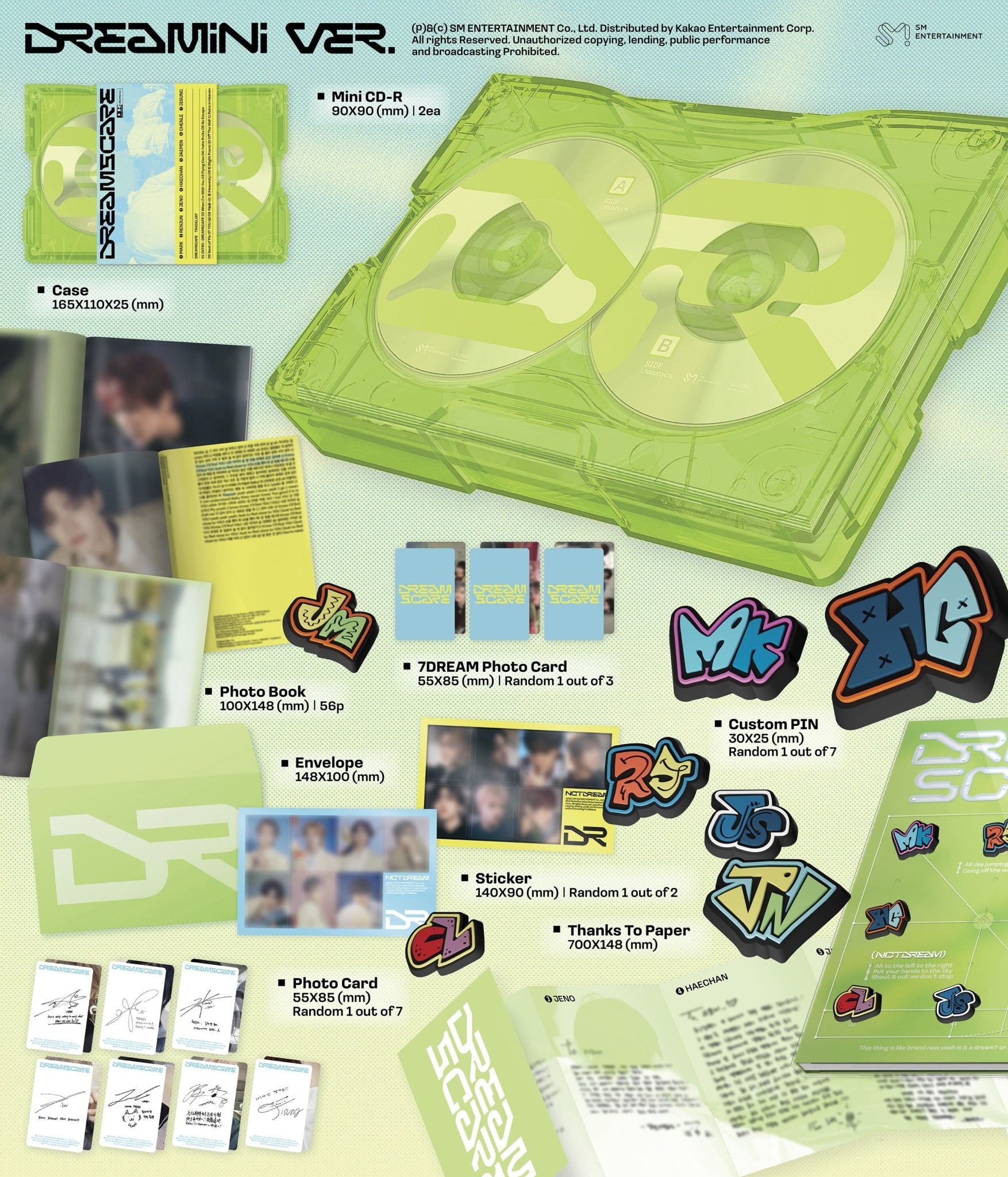 NCT DREAM 4th Album DREAMSCAPE (DREAMini Version) – album ( / / ) | HobiEgo