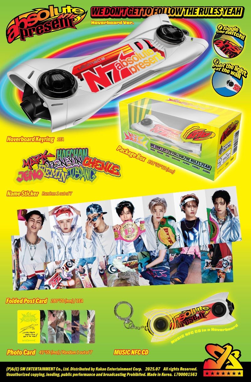 NCT DREAM 5th Full Album Go Back To The Future (Hoverboard / Smart Album) – album ( / / ) | HobiEgo