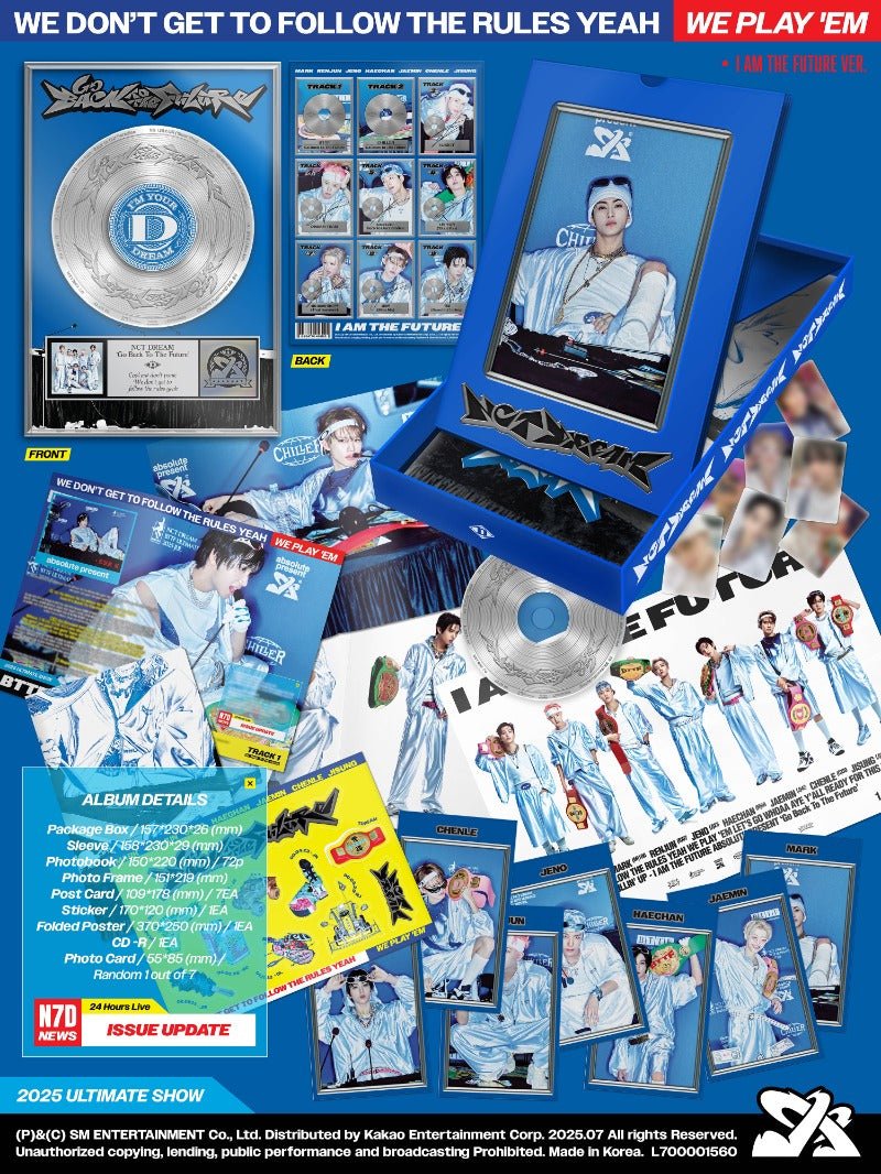 NCT DREAM 5th Full Album Go Back To The Future (I AM THE FURTUE Version) – album ( / / ) | HobiEgo