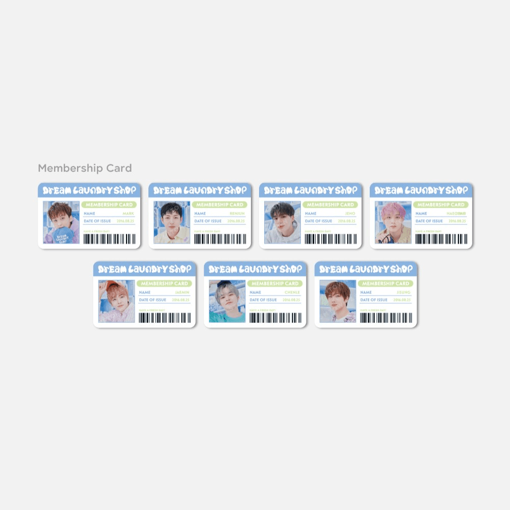 NCT DREAM Laundry Shop Random Card Pack – Photocards ( / / ) | HobiEgo