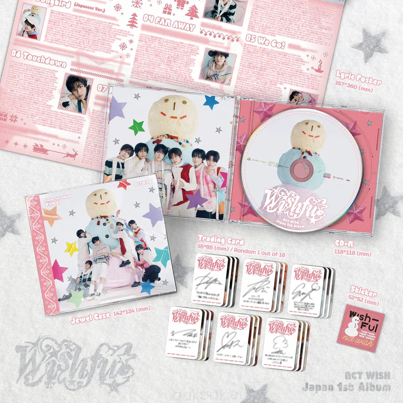 NCT WISH 1st Japanese Album WISHFUL – album ( / / ) | HobiEgo