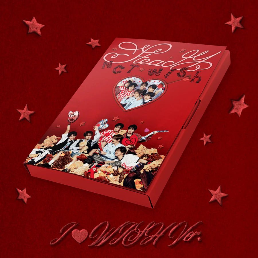 NCT WISH 1st Mini Album Steady (Photobook Version) – Photo Book (I ❤︎ Wish (RED) / / ) | HobiEgo