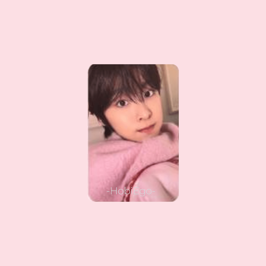 NCT WISH 2024 Pink Christmas Photocards – Photocards (Riku 1 / / ) | HobiEgo