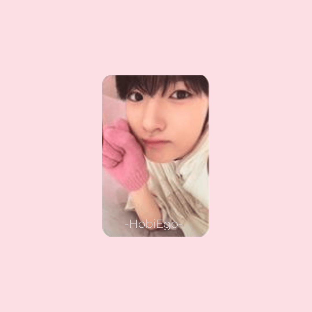 NCT WISH 2024 Pink Christmas Photocards – Photocards (Sakuya 2 / / ) | HobiEgo