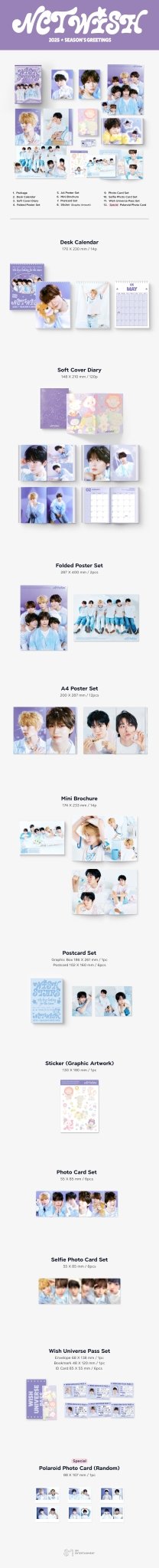 NCT WISH 2025 Season's Greetings – Season's Greetings ( / / ) | HobiEgo