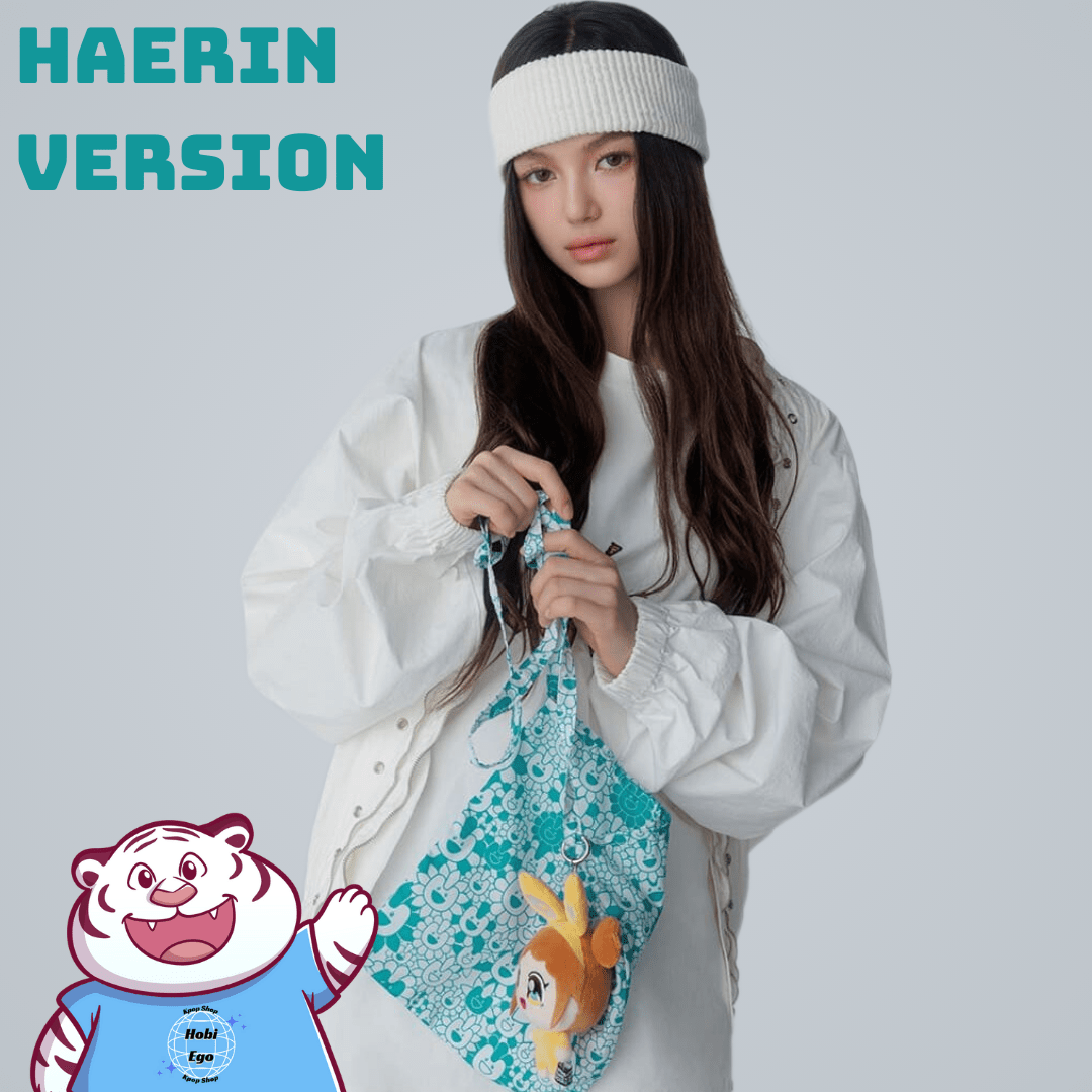 NewJeans Double Single Supernatural (NJ X MURAKAMI Cross Bag Version) – album (Haerin (GREEN) / / ) | HobiEgo
