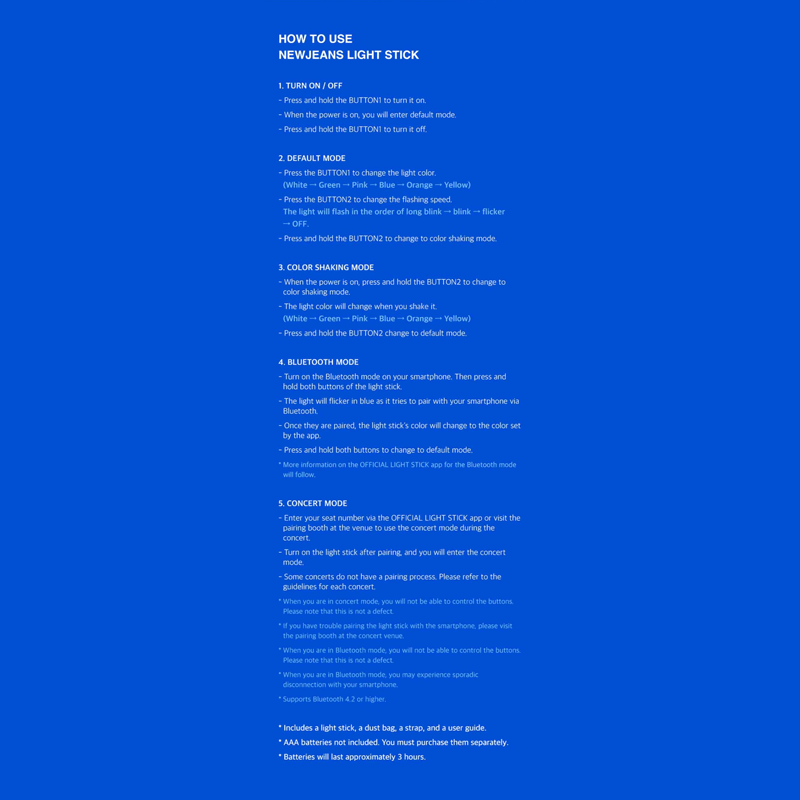 NewJeans Official Lightstick – lightstick ( / / ) | HobiEgo