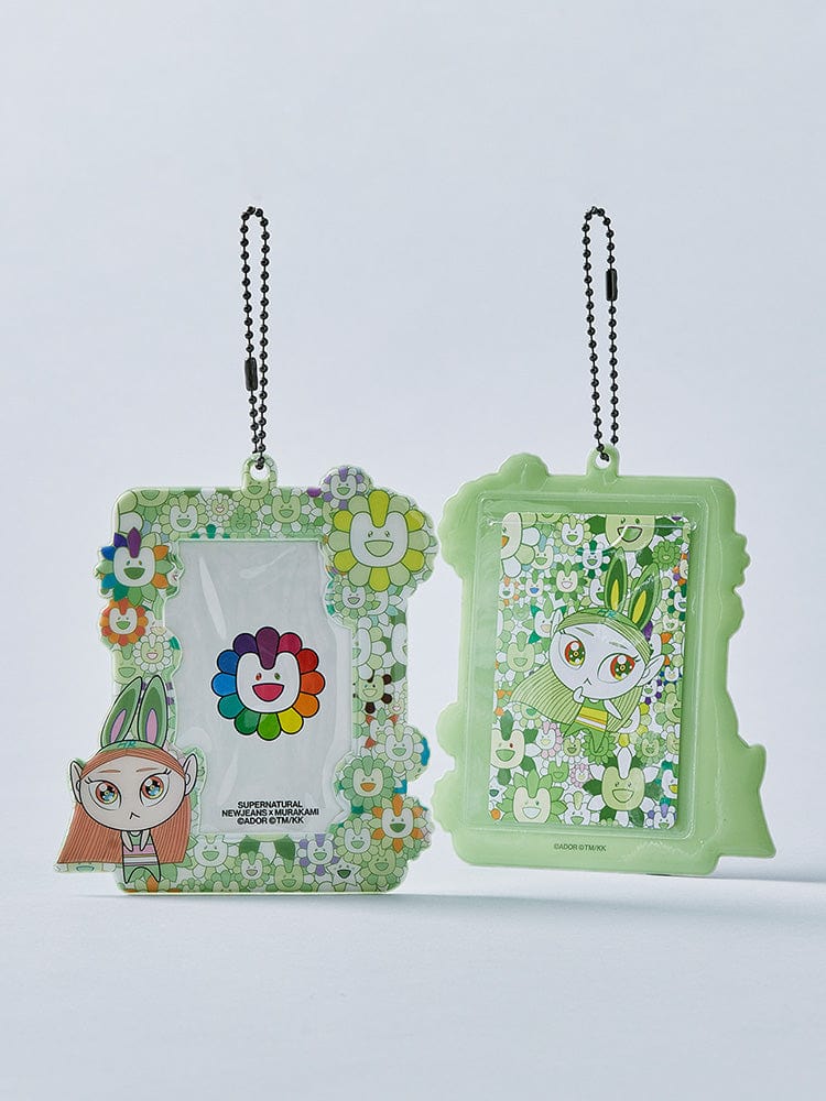NewJeans Supernatural MURAKAMI Photocard Holder Keyring – Keyring (Haerin / / ) | HobiEgo