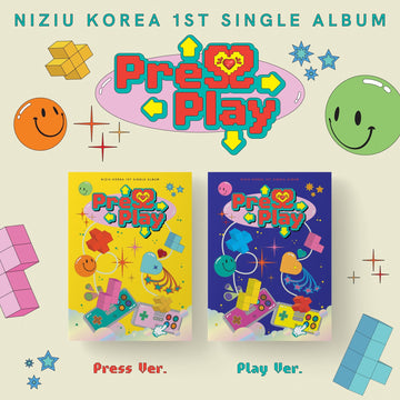 NIZIU 1ST Single Album PRESS PLAY – album 8809755505721 (Press (YELLOW)) / / ) | HobiEgo