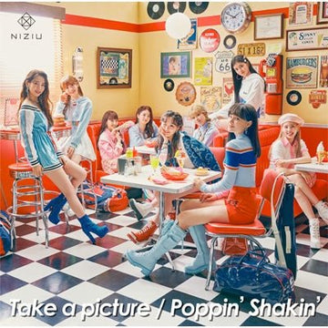 NiziU Take a picture / Poppin' Shakin' Limited Edition/ Type B – album 4547366498271 ( / / ) | HobiEgo