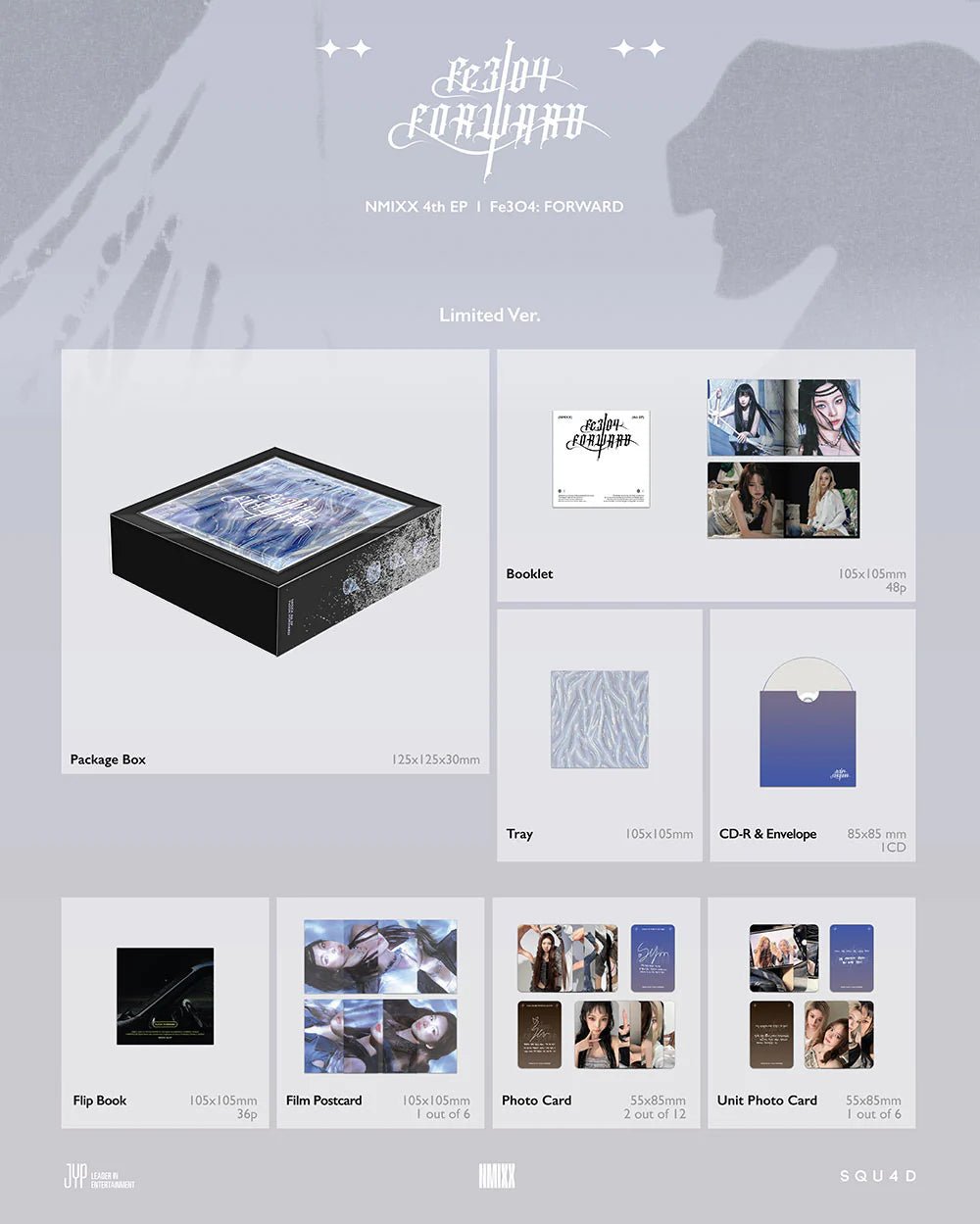 NMIXX 4th Mini Album Fe3O4: FORWARD (Limited Version) – album ( / / ) | HobiEgo