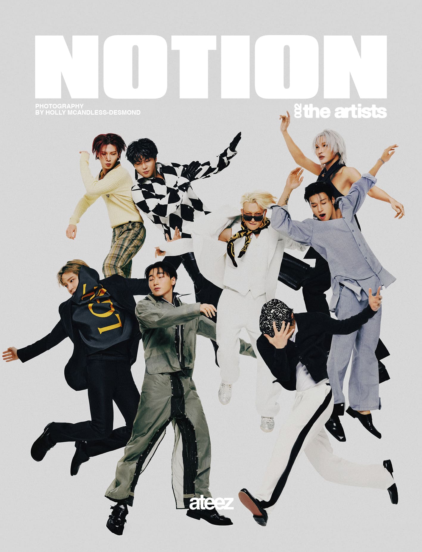 NOTION Magazine The Artists Vol.2 (Cover : ATEEZ) – magazines (Group / / ) | HobiEgo