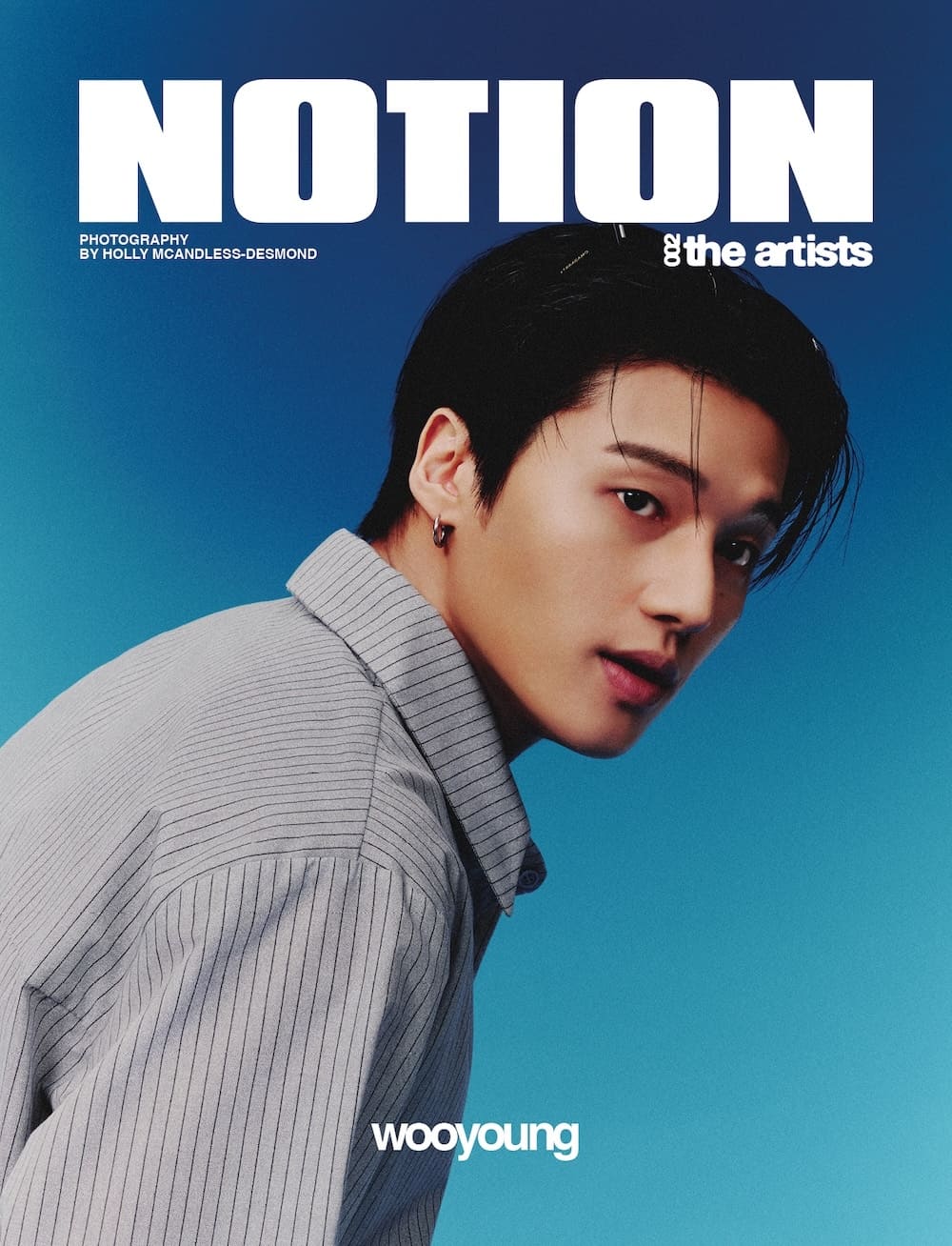 NOTION Magazine The Artists Vol.2 (Cover : ATEEZ) – magazines (Wooyoung / / ) | HobiEgo
