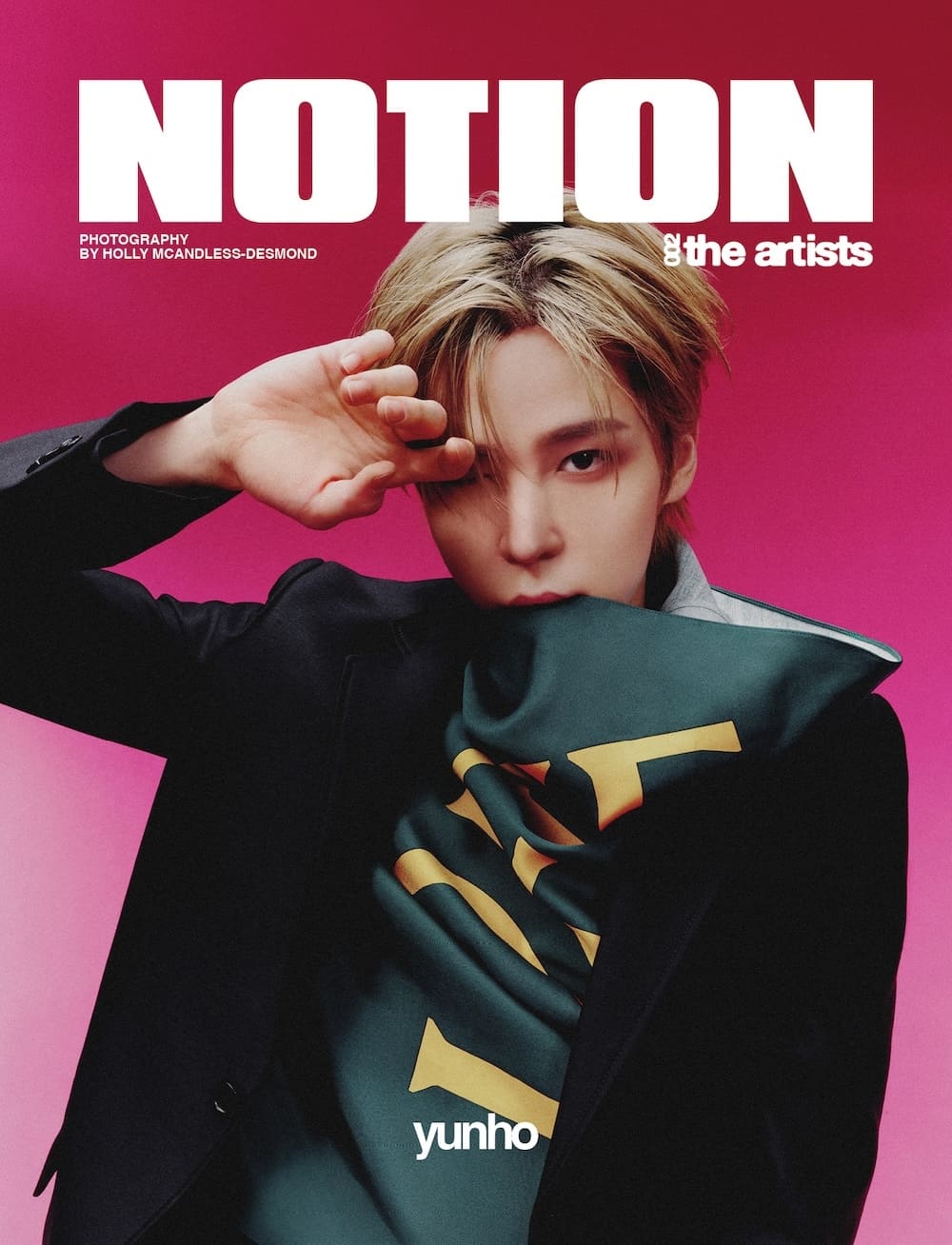 NOTION Magazine The Artists Vol.2 (Cover : ATEEZ) – magazines (Yunho / / ) | HobiEgo