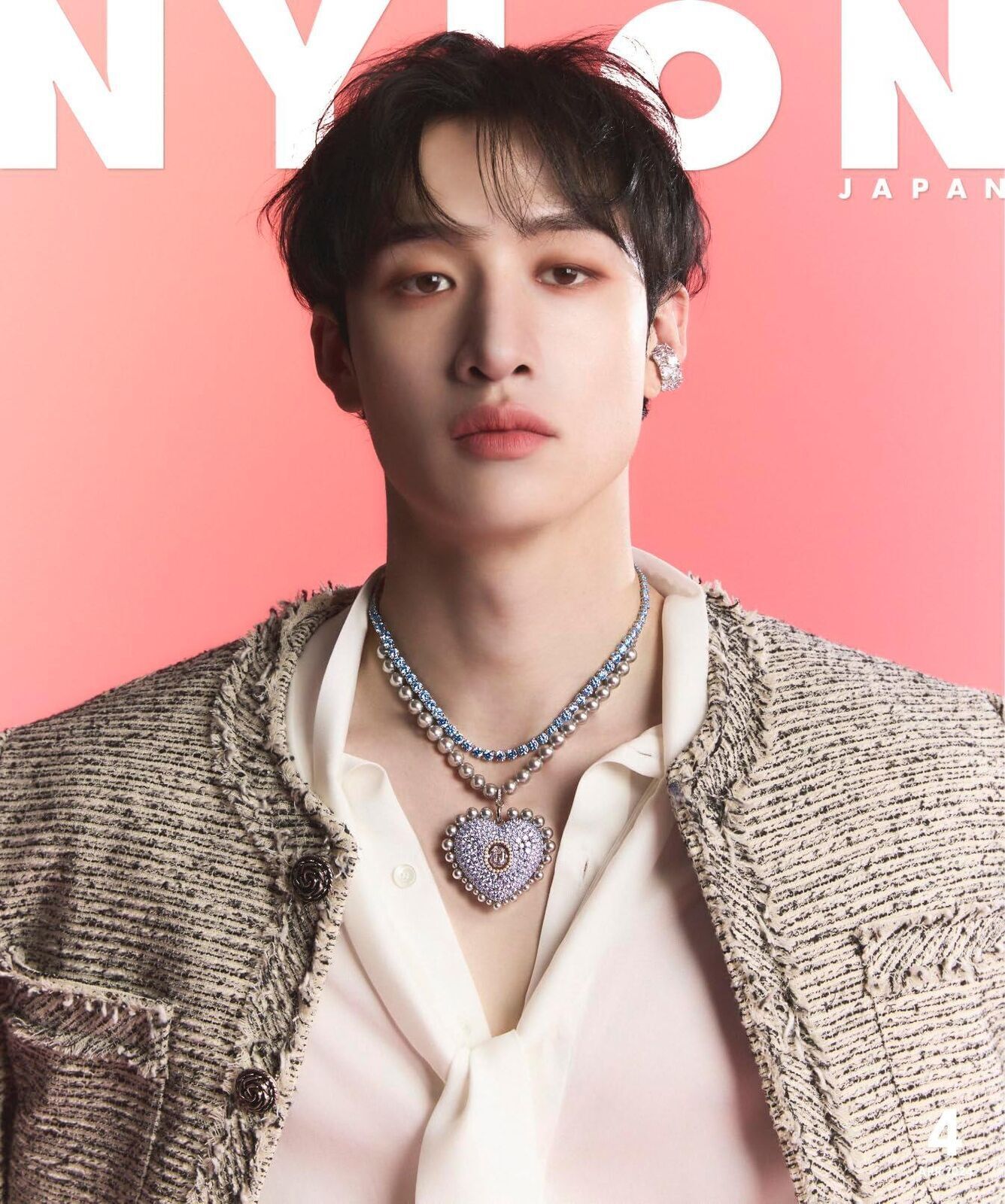 NYLON JAPAN April 2024 Stray Kids Bang Chan – magazines ( / / ) | HobiEgo
