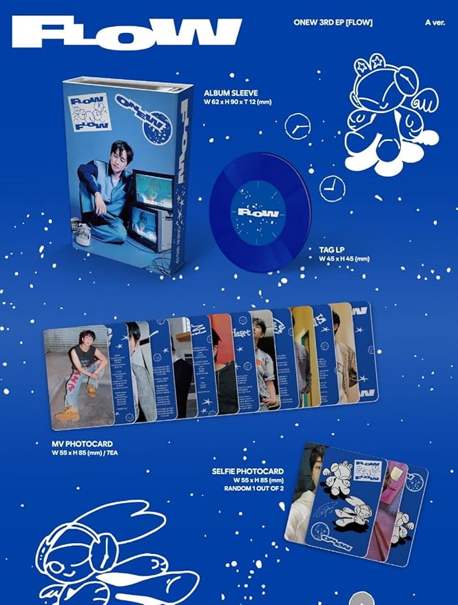ONEW 3rd Mini Album FLOW (NEMO Version) – album (A (BLUE) / / ) | HobiEgo