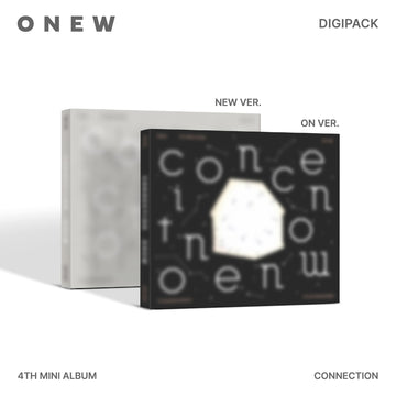 ONEW 4th Mini Album CONNECTION (Digipack Version) – album 8809954228933 (ON (BLACK) / / ) | HobiEgo