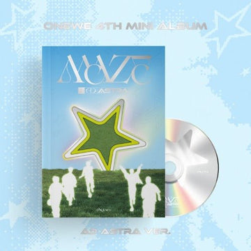 ONEWE 4th Mini Album MAZE : AD ASTRA (Astra Version) – album 8804775458101 ( / / ) | HobiEgo