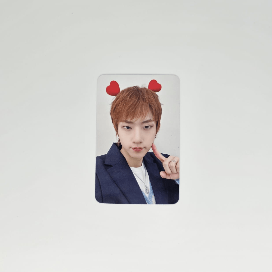 P1Harmony 1st Full Album 때깔 (Killin' It) APPLE MUSIC Photocards – Photocards (Jiung Heart Hairpin / / ) | HobiEgo