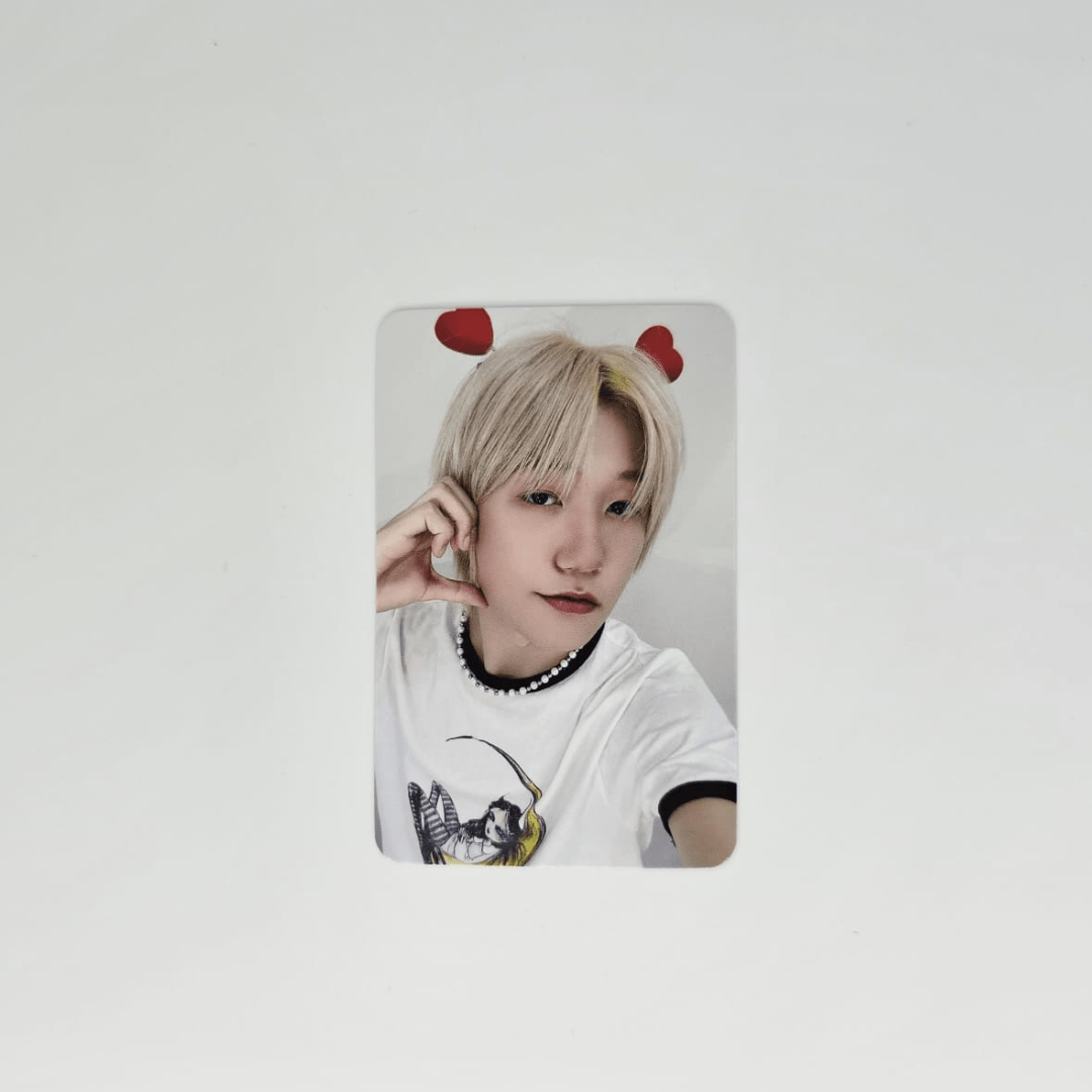 P1Harmony 1st Full Album 때깔 (Killin' It) APPLE MUSIC Photocards – Photocards (Jongseob Heart Hairpin / / ) | HobiEgo