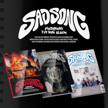 P1Harmony 7th Mini Album SAD SONG – album 8804775450273 (S (RED) / / ) | HobiEgo