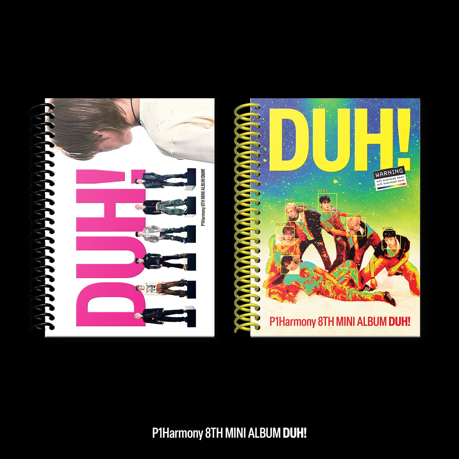 P1Harmony 8th Mini Album DUH! – album (D (PINK) / / ) | HobiEgo
