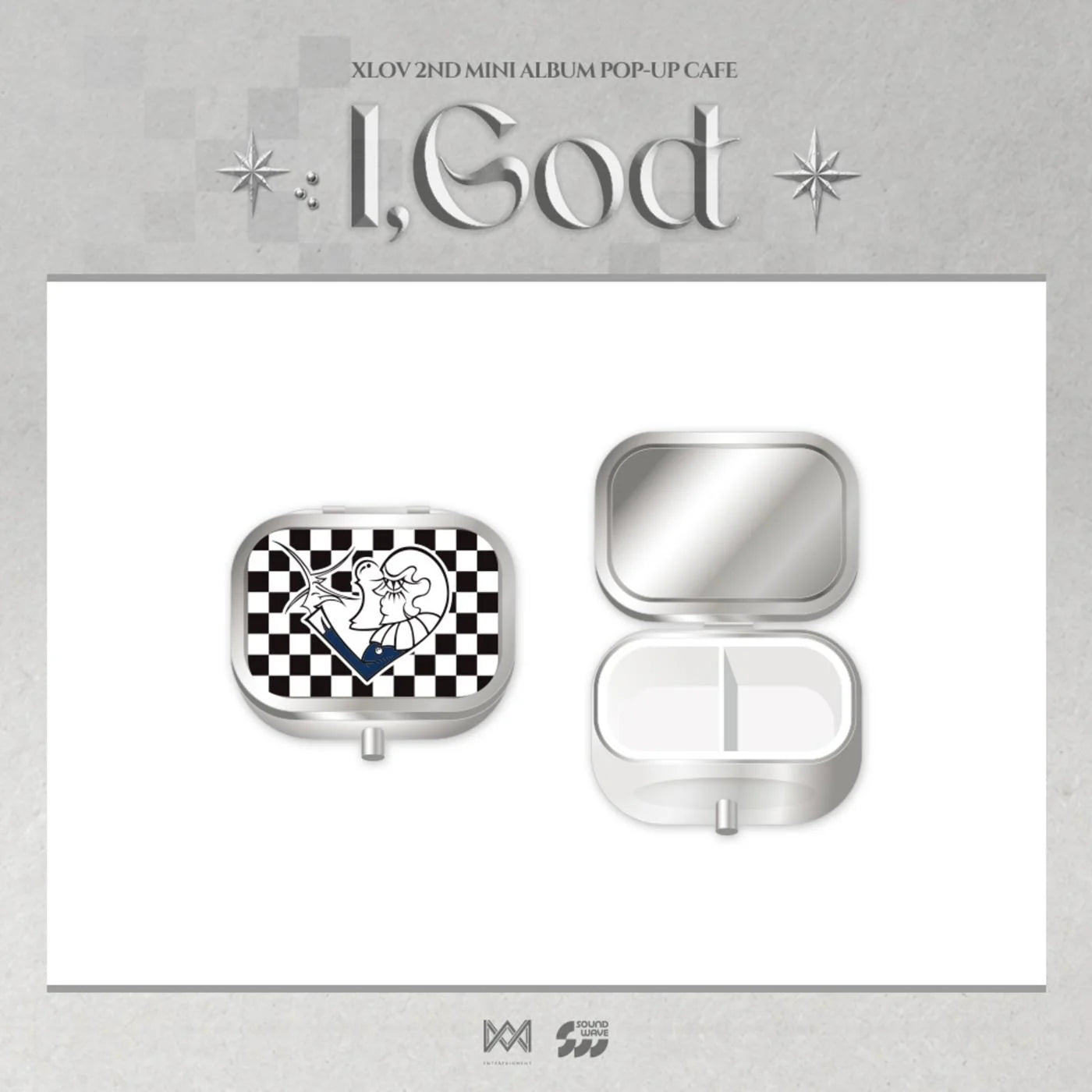 PRE-ORDER XLOV 2ND Mini Album I,GOD Mini Jewelry Case