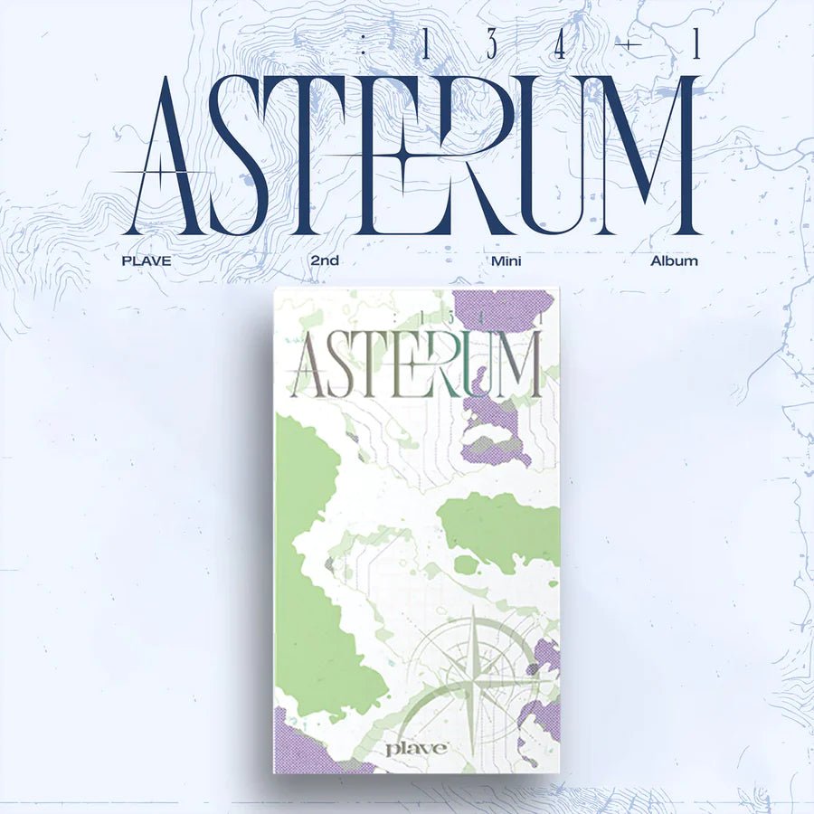 PLAVE 2nd Mini Album ASTERUM : 134 - 1 (Mini CD Version) – album (Hamin (GREEN) / / ) | HobiEgo