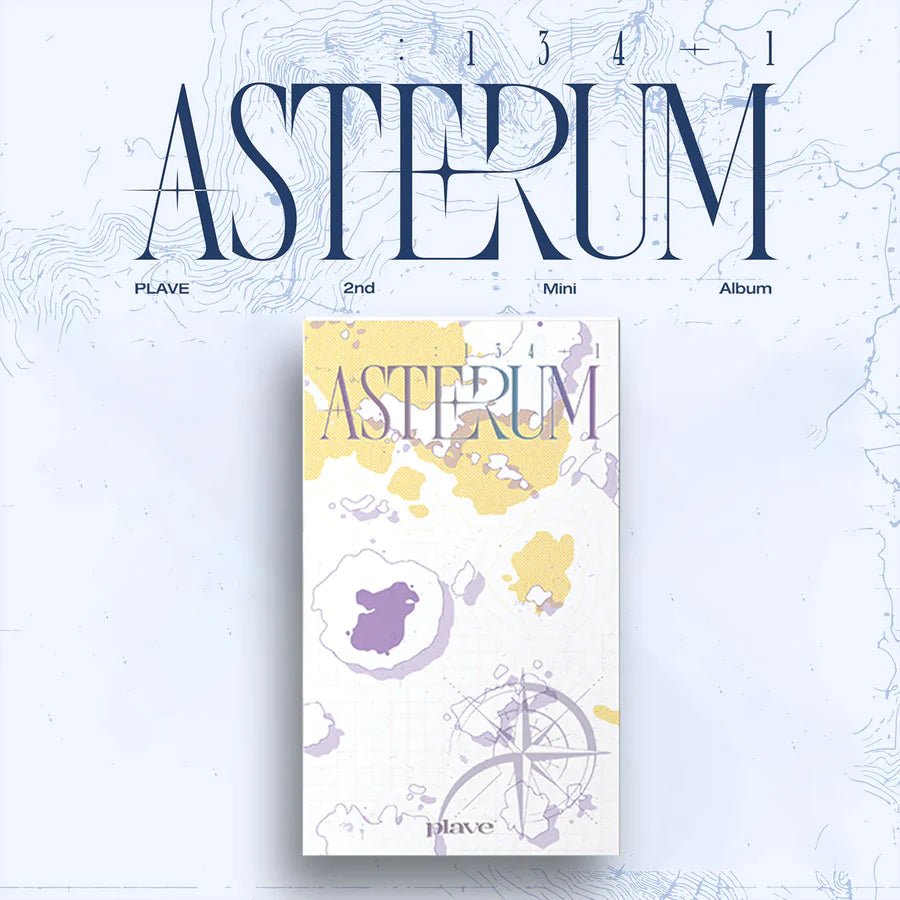 PLAVE 2nd Mini Album ASTERUM : 134 - 1 (Mini CD Version) – album (Noah (PURPLE) / / ) | HobiEgo
