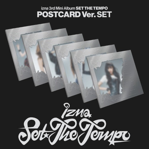 Pre-Order izna 3rd Mini Album SET THE TEMPO POSTCARD Version Random