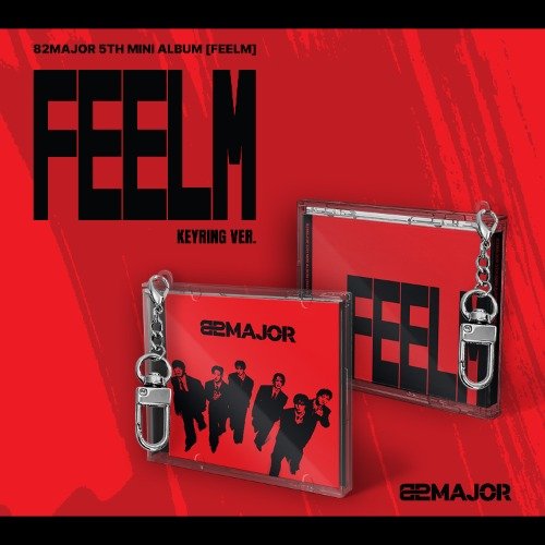 PRE - ORDER 82MAJOR 5th Mini Album FEELM (KEYRING Version) – album ( / / ) | HobiEgo K - pop Shop