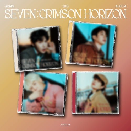 PRE - ORDER AB6IX 3rd Album SEVEN : CRIMSON HORIZON (JEWEL Version) – album (Woong / / ) | HobiEgo K - pop Shop
