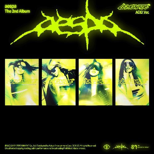 PRE - ORDER AESPA 2nd Full Album LEMONADE (ACID Version) – album (Karina / / ) | HobiEgo K - pop Shop