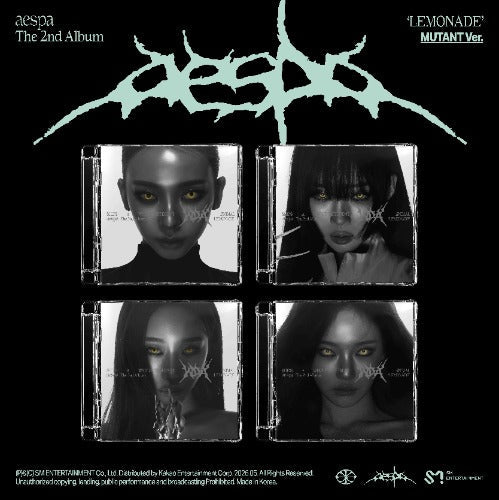 PRE - ORDER AESPA 2nd Full Album LEMONADE (Mutant Version) Random – album ( / / ) | HobiEgo K - pop Shop